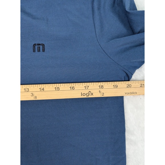 Travis Mathew Jacket Men's S Full Zip Performance‎ Blue Drawstring Waist *Logo - Picture 6 of 14
